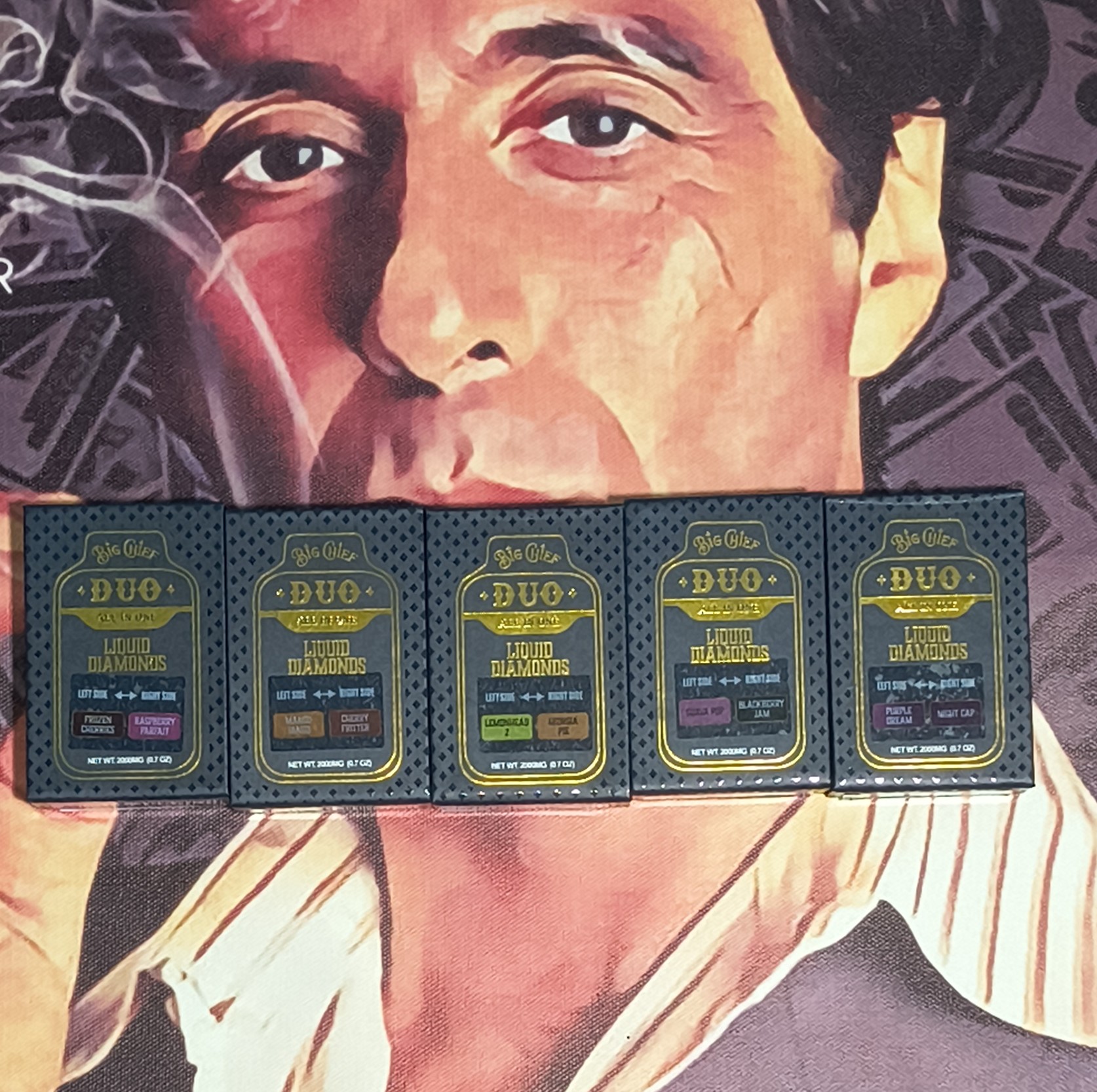 BIG CHIEF DUO FRONZEN CHERRIES & RASPBERRY PARFAIT (INDICA & SATIVA) 2gr