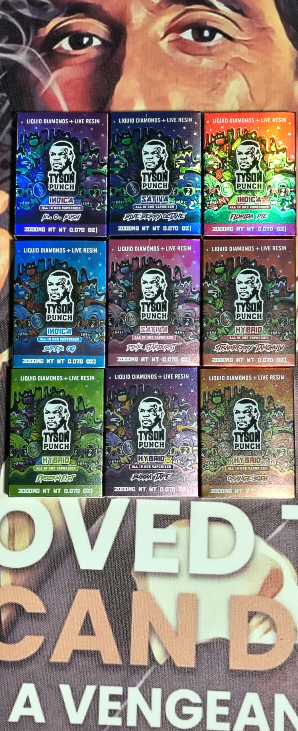 TYSON PUNCH BLUEBERRY OCTANE (SATIVA) 2gr