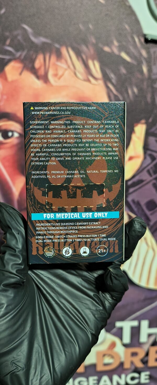 Monkey masacre & Jack Skellington 2 SLUGGERS X HALLOWEEN MONKEY MASSACRE & JACK SKELLINGTON (HYBRID & SATIVA) 2gr