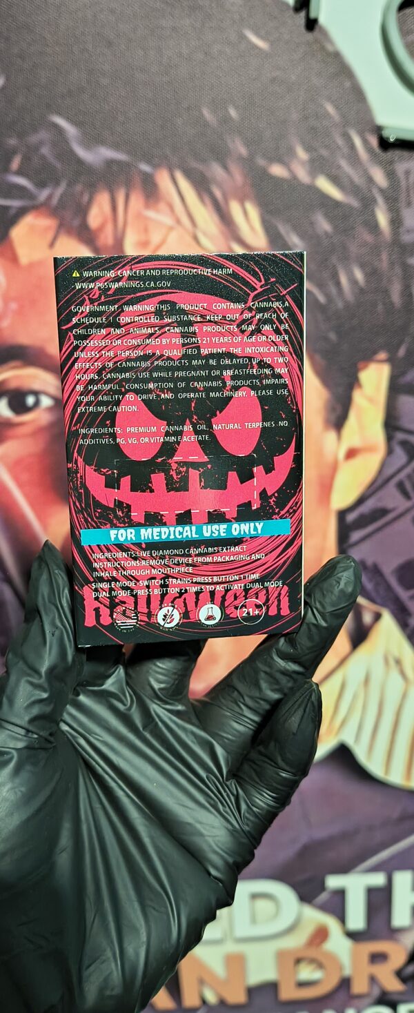 SLUGGERS X HALLOWEEN MONSTER COOKIES & GHOST TRAIN HAZE (HYBRID & SATIVA) 2gr