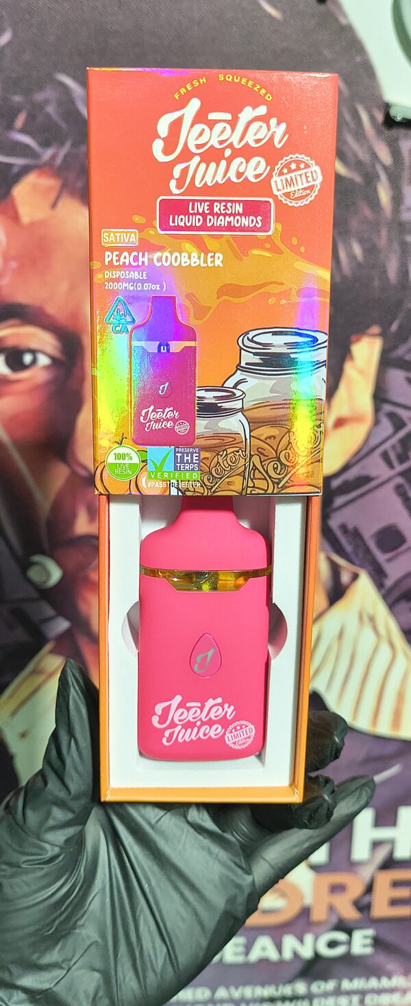 JEETER JUICE V3 PEACH COOBBLER (SATIVA) 2gr