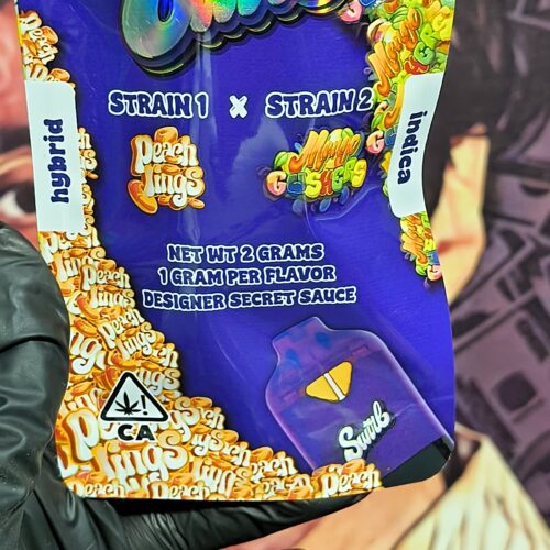 SWITCH PEACH RINGS & MANGO GUSHERS (HYBRID & INDICA) 2gr