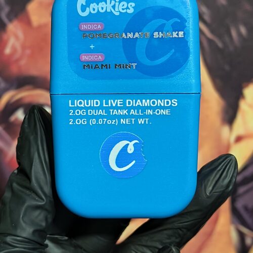 COOKIES POMEGRANTE SHAKE & MIAMI MINT (INDICA & INDICA) 2gr
