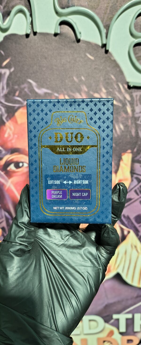 BIG CHIEF DUO PURPLE DREAM & NIGHT CAP (INDICA & SATIVA) 2gr
