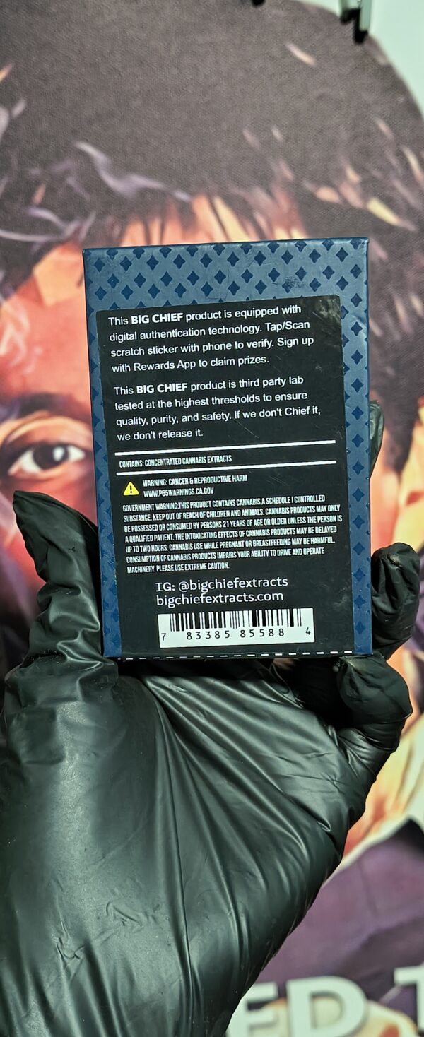 BIG CHIEF DUO MANGO TANGO & CHERRY FRITTER (INDICA & SATIVA) 2gr