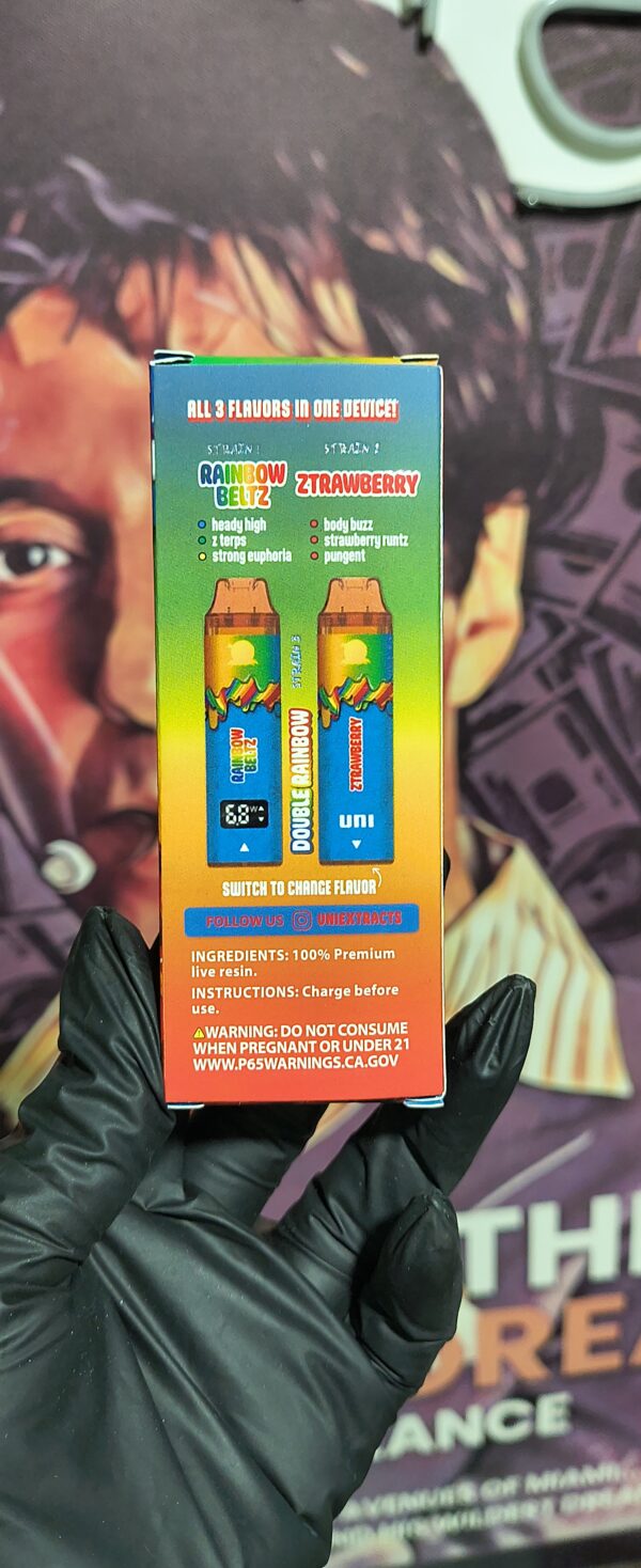 UNI RAINBOW BELTZ & ZTRAWBERRY (HYBRID & INDICA) 2gr
