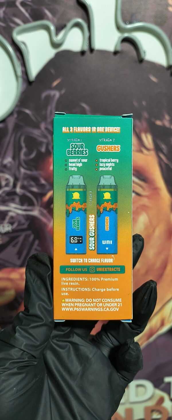 UNI SOUR BERRIES & GUSHER (HYBRID & HYBRID) 2gr