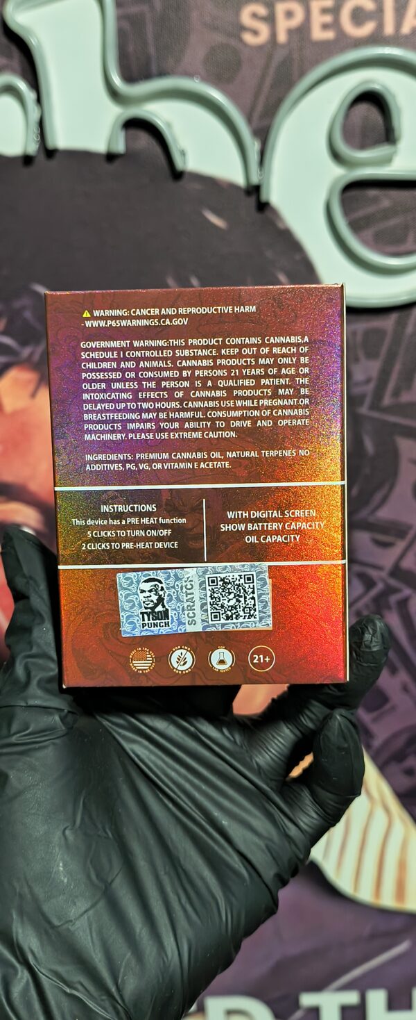 TYSON PUNCH STRAWBERRY TANGHULU (HYBRID) 2gr