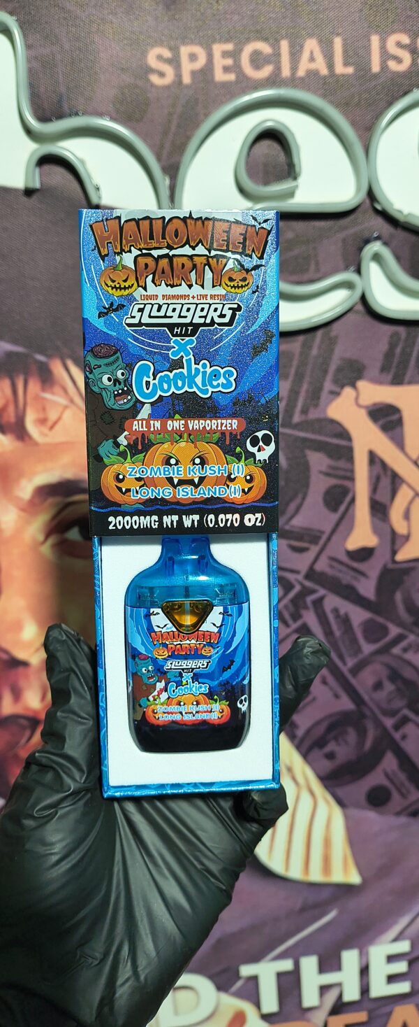 SLUGGERS X HALLOWEEN ZOMBIE KUSH & LONG ISLAND (INDICA & INDICA) 2gr