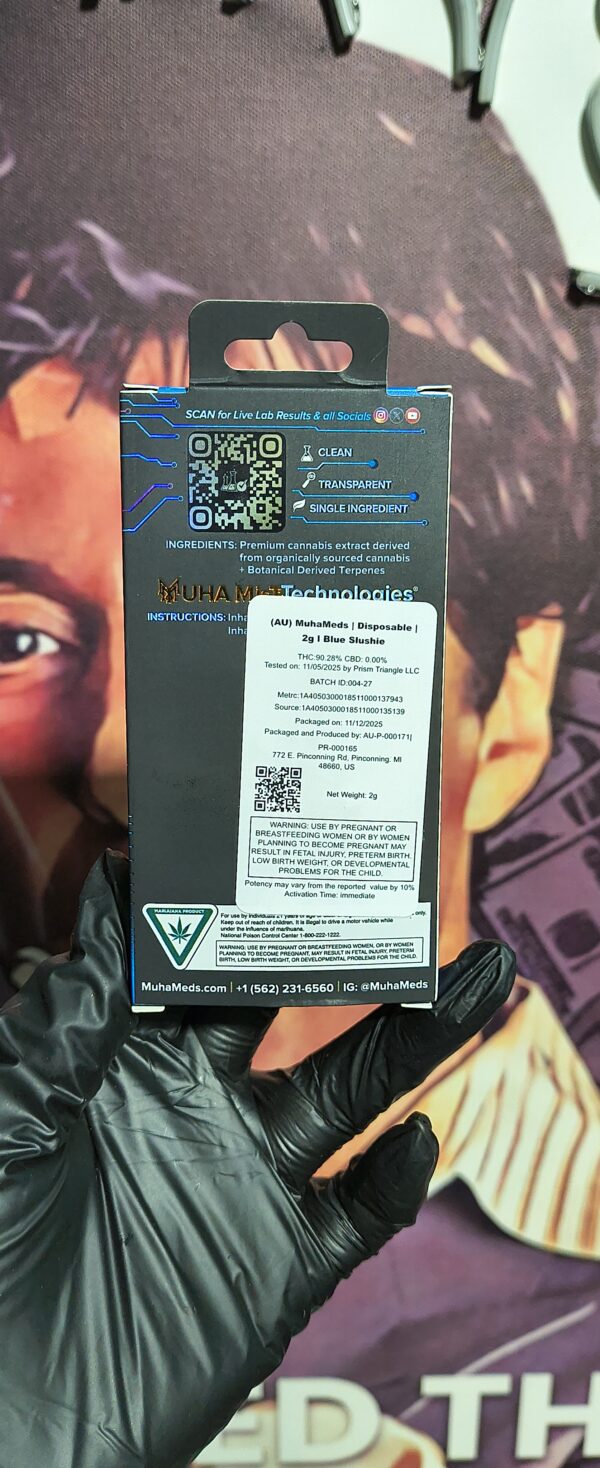 MUHA MEDS V4 BIUE SLUSHIE (HYBRID) 2gr