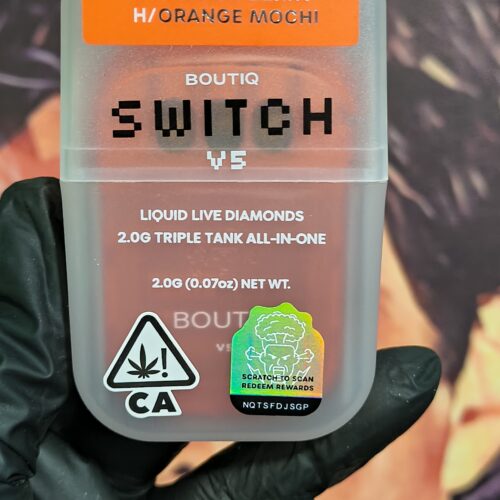 CHERRY LIME 1 BOUTIQ SWITCH V2 CHERRY LIME,CRUNCH BERRY & ORANGE MOCHI (SATIVA, INDICA & HYBRID) 2gr