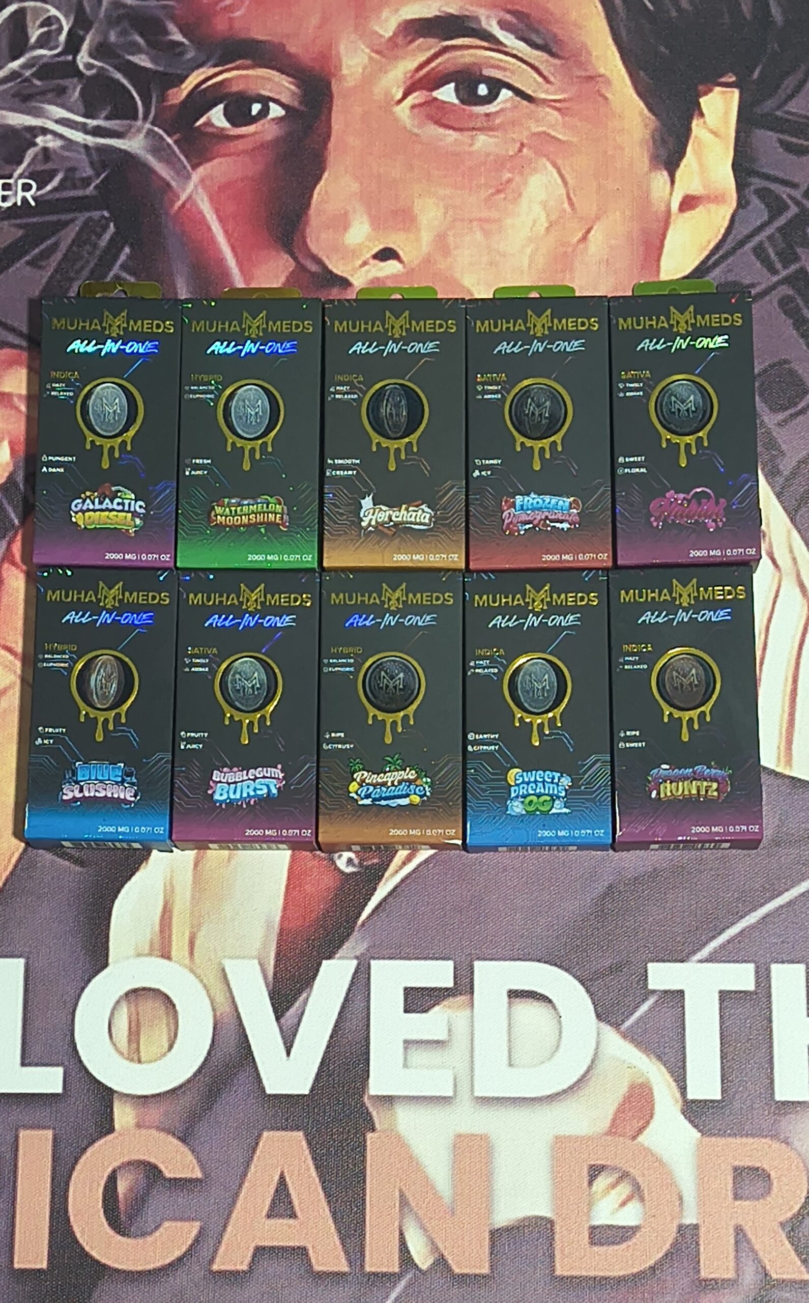 MUHA MEDS V4 BIUE SLUSHIE (HYBRID) 2gr