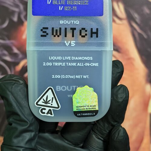 PURPLE PAPAYA 1 BOUTIQ SWITCH V2 PURPLE PAPAYA,BLUE BERRIEZ & RZ-11 (INDICA, INDICA & INDICA) 2gr