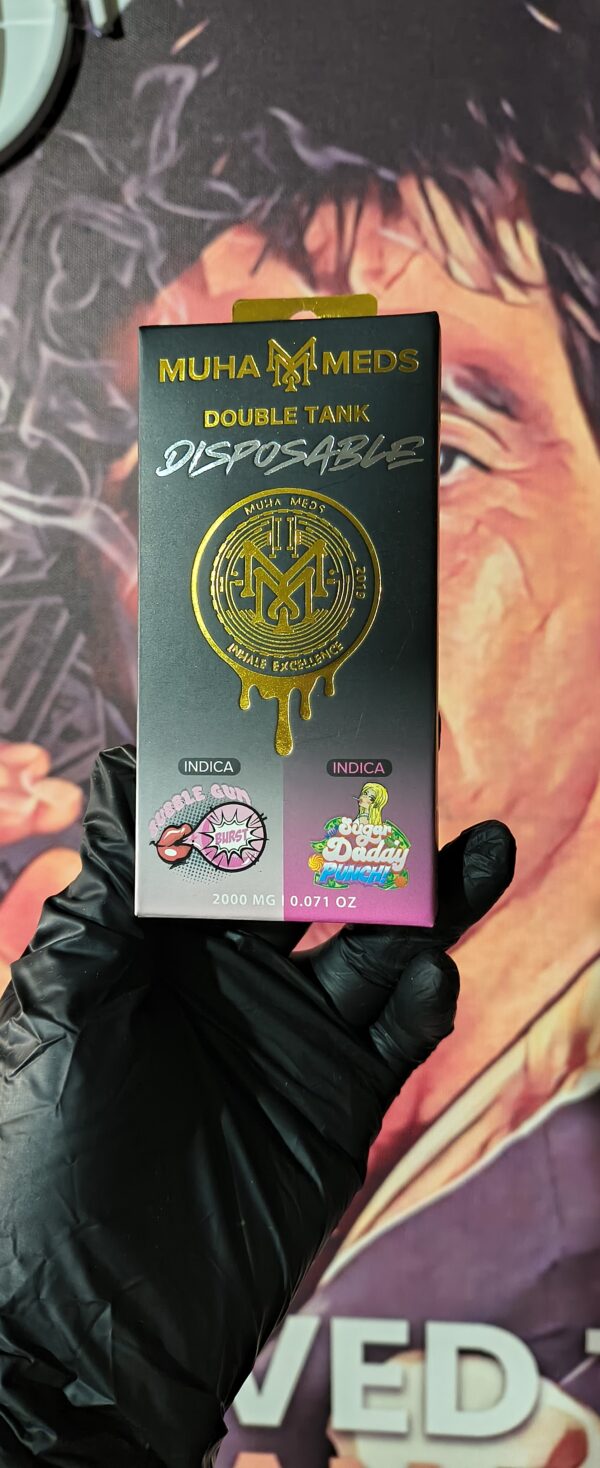MUHA MEDS DUAL V2 BUBBLE GUM BURST & SUGAR DADAY PUNCH(INDICA & INDICA) 2gr
