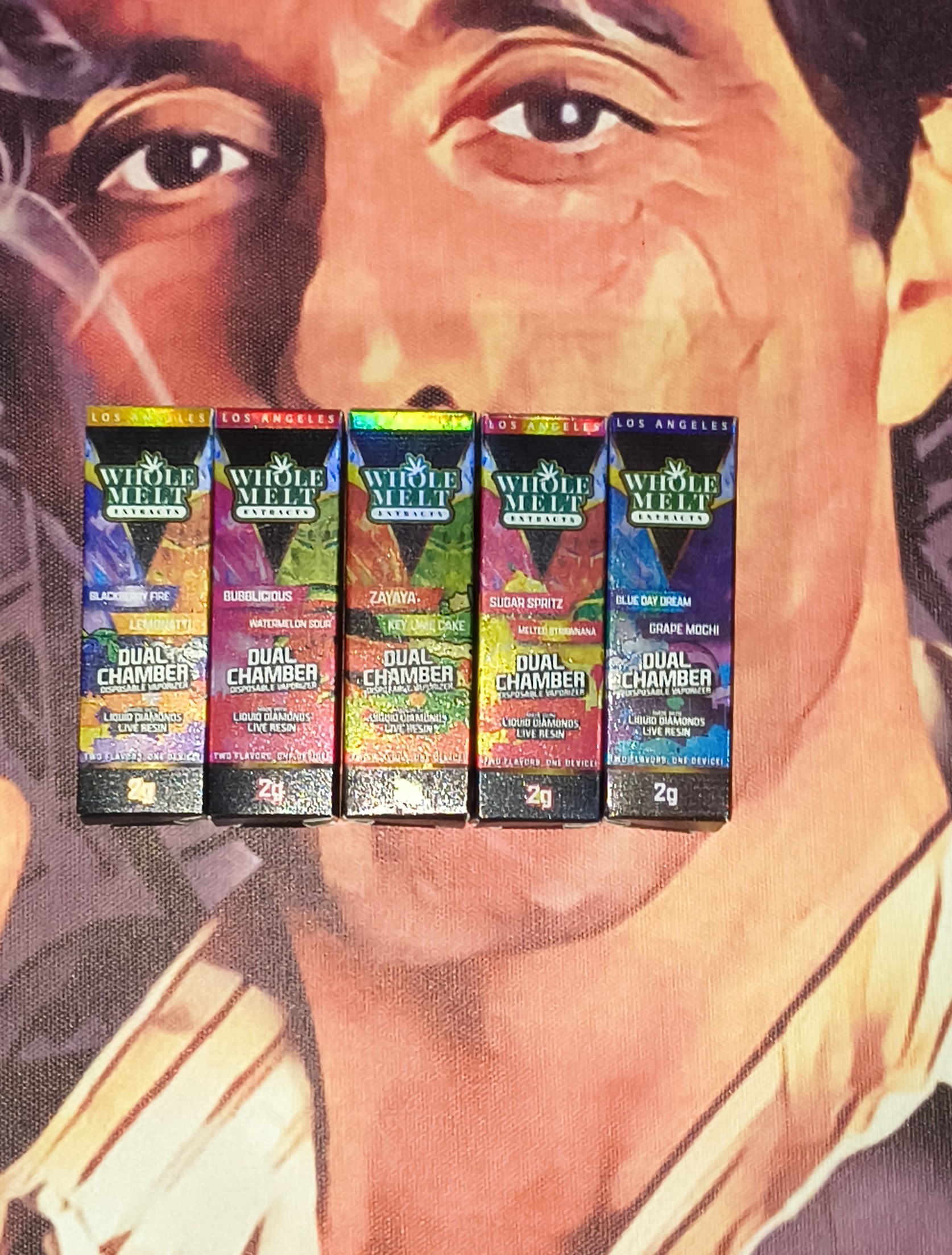 WHOLE MELT BLACKBERRY FIRE & LEMONATTI (HYBRID & HYBRID) 2gr