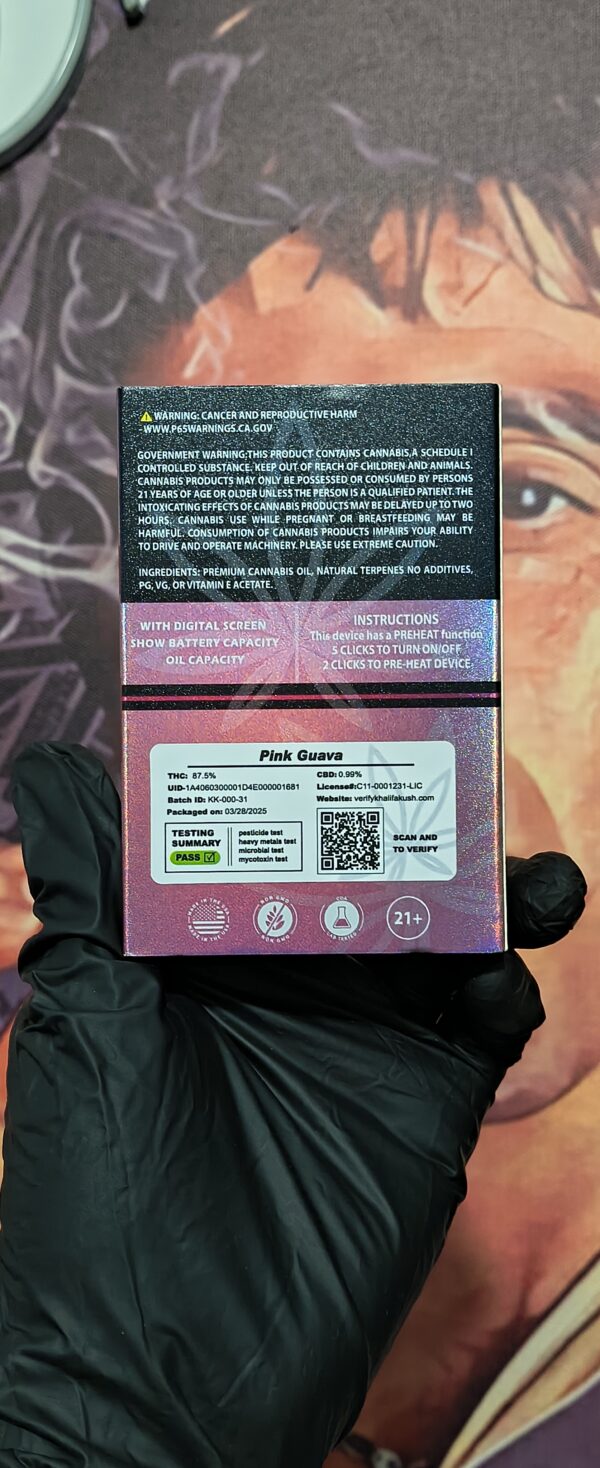 KHALIFA KUSH PINK GUAVA (HYBRID) 2gr