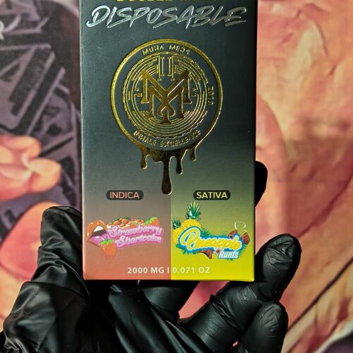 MUHA MEDS DUAL V2 STRAWBERRY SHORTCAKE & PINEAPPLE RUNTS (INDICA & SATIVA) 2gr