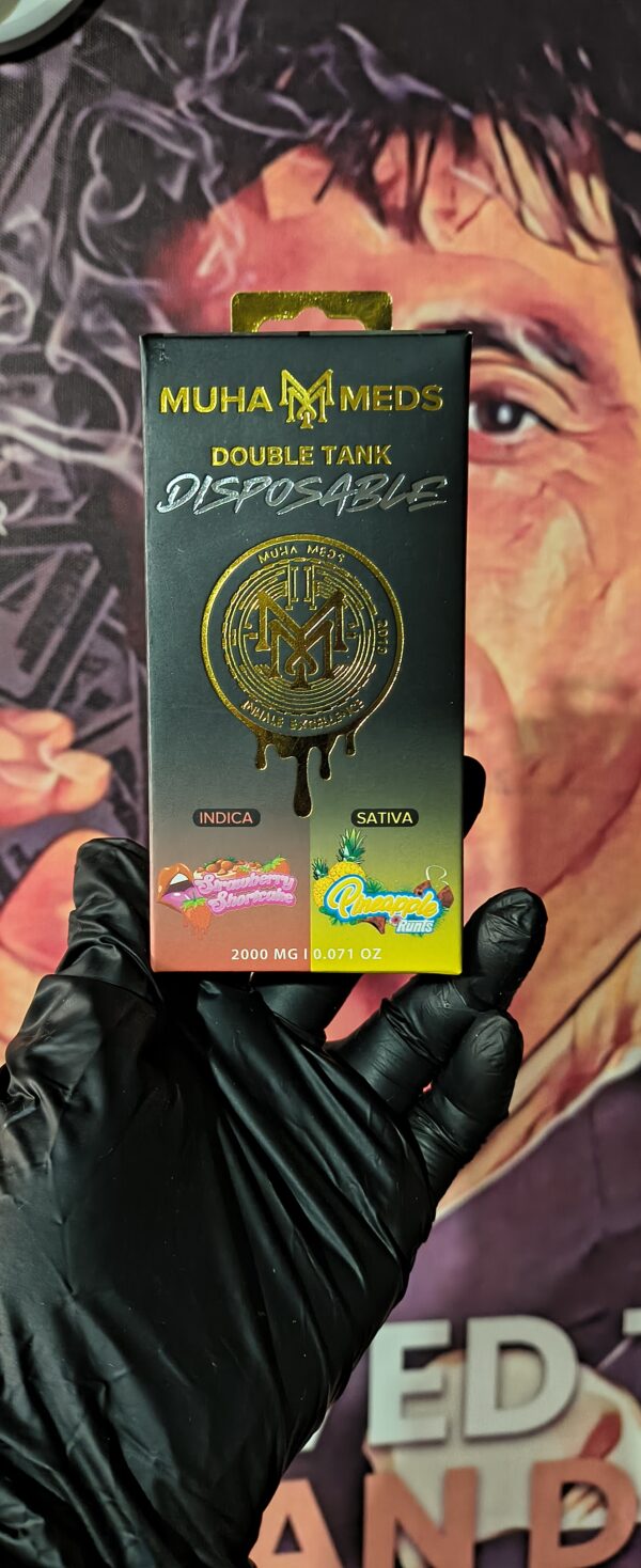 MUHA MEDS DUAL V2 STRAWBERRY SHORTCAKE & PINEAPPLE RUNTS (INDICA & SATIVA) 2gr
