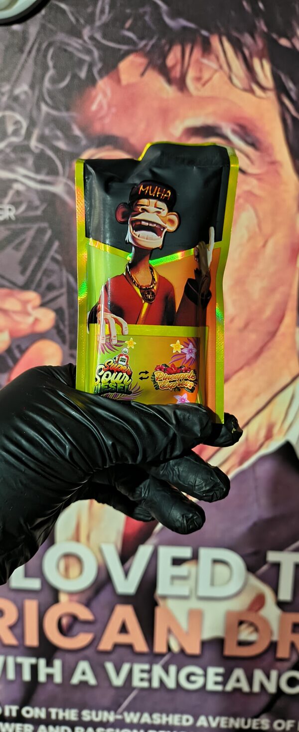 MUHA MEDS DUAL V2 SUPER SOUR DIESEL & PINEAPPLE EXPRESS (SATIVA & SATIVA) 2gr