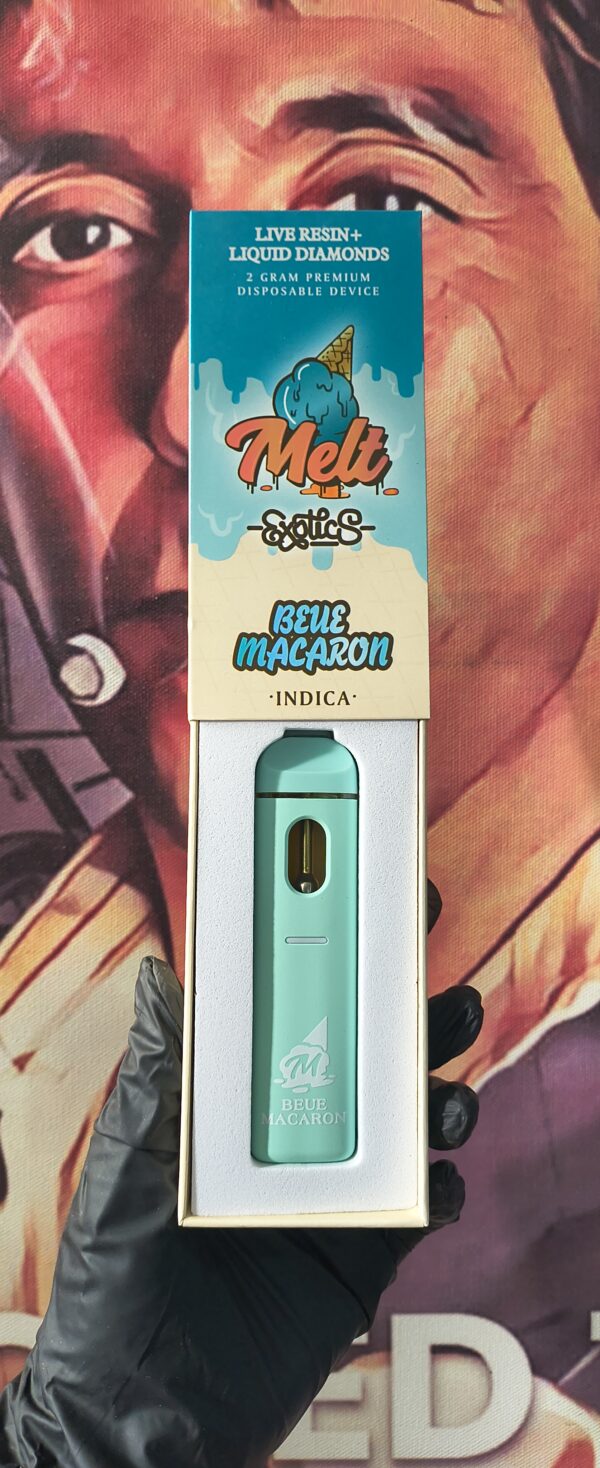 BLUE MACARON 3 MELT EXOTICS BEUE MACARON (INDICA) 2gr