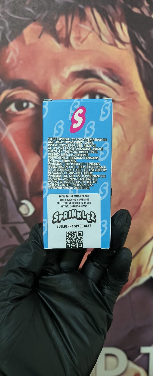 SPRINKLEZ BLUEBERRY SPACE CAKE (INDICA) 2gr