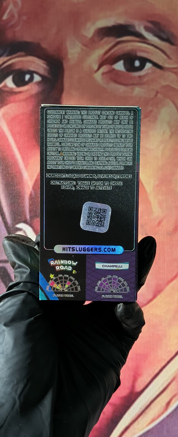 SLUGGERS DUAL CHAMPELLI CASSIS & RAINBOW ROAD (INDICA & SATIVA) 2gr