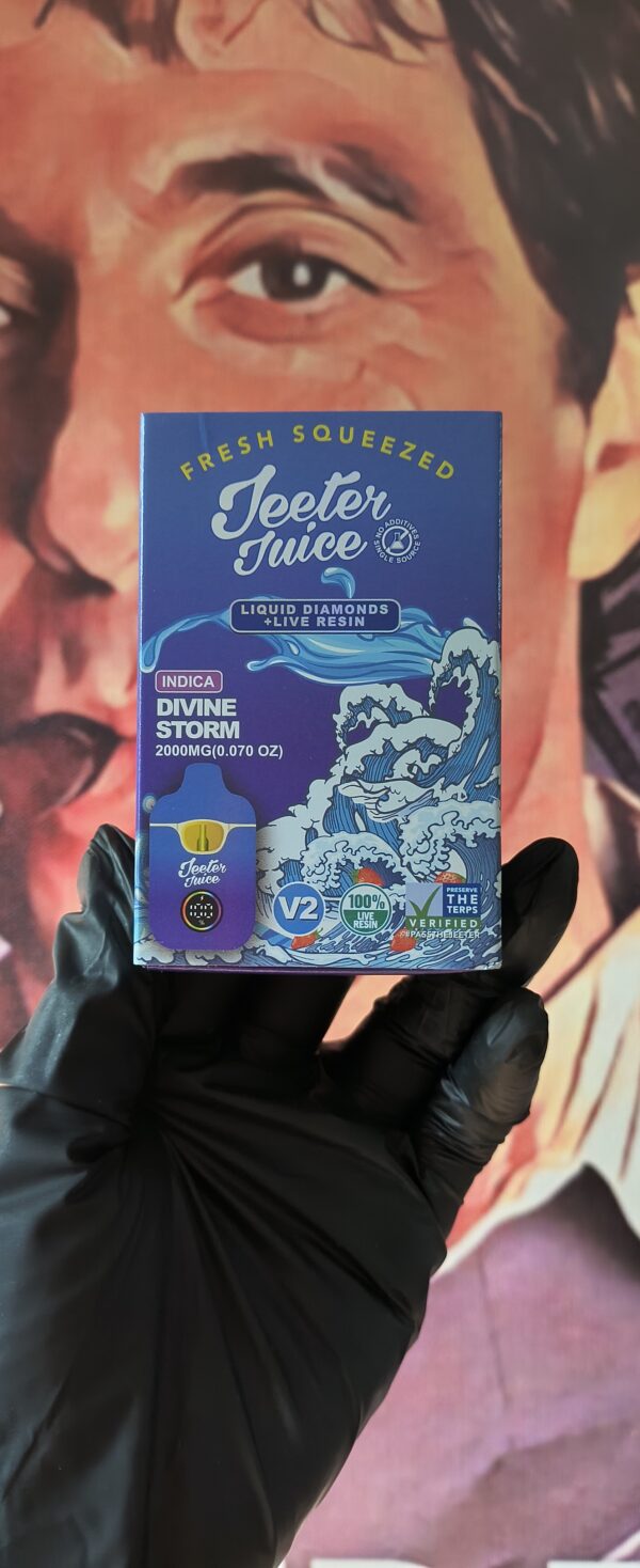 DIVINE STORM 1 JEETER JUICE V4 DIVINE STORM (INDICA) 2gr