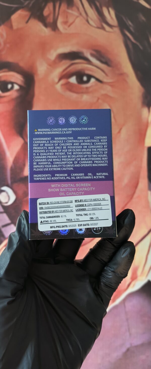 DIVINE STORM 2 JEETER JUICE V4 DIVINE STORM (INDICA) 2gr