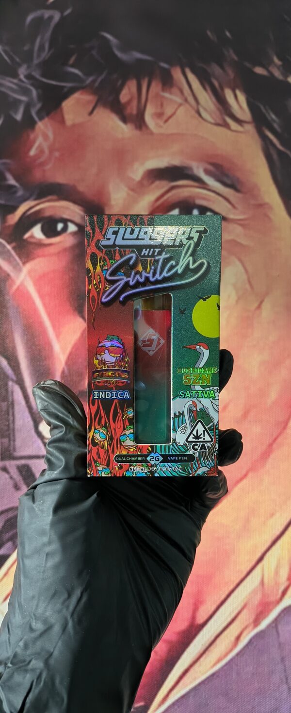 SLUGGERS DUAL FIRE OG & HURRICANE SZN (INDICA & SATIVA) 2gr