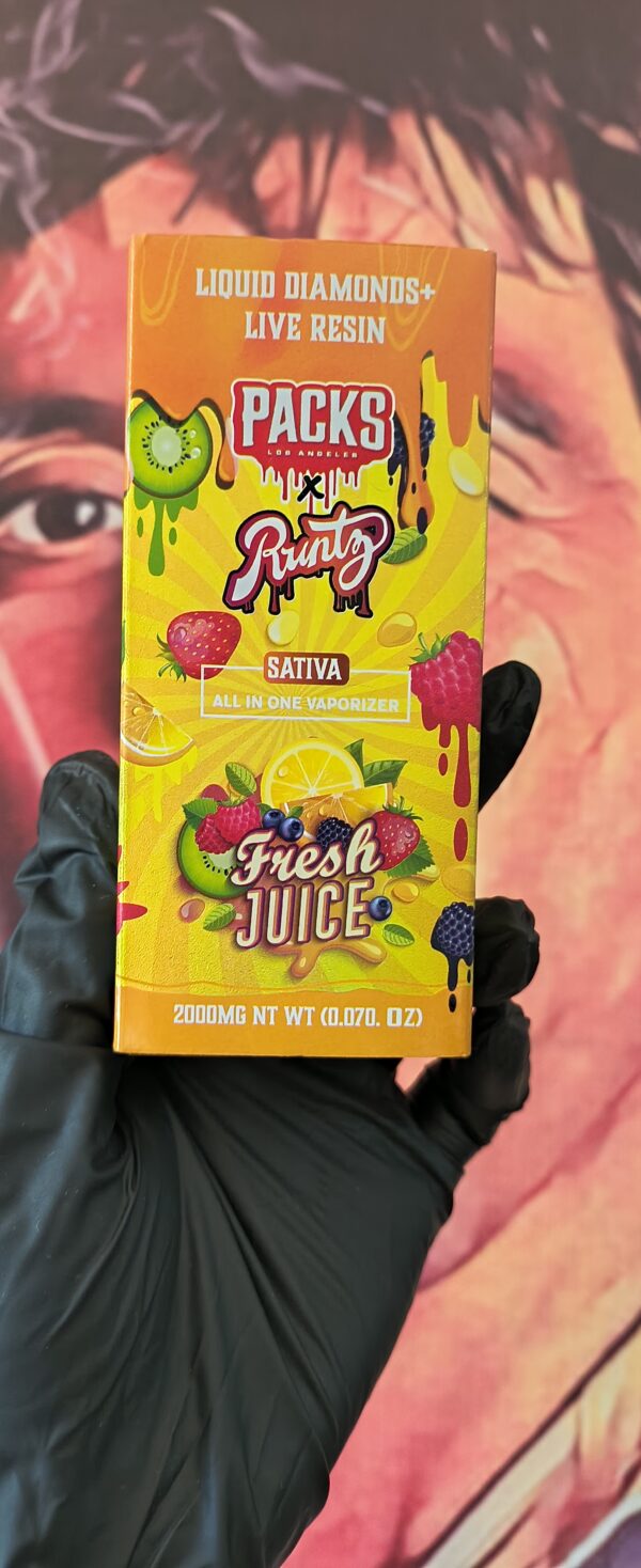 FRESH JUICE 1 PACKS X RUNTZ FRESH JUICE (SATIVA) 2gr