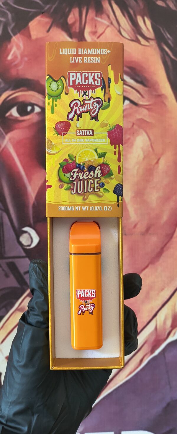 FRESH JUICE 3 PACKS X RUNTZ FRESH JUICE (SATIVA) 2gr