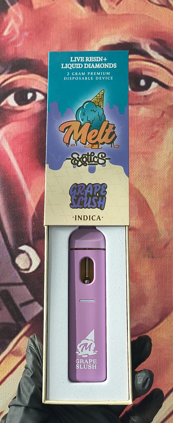 GRAPE SLUHIE 3 MELT EXOTICS GRAPE SLUSH (INDICA) 2gr
