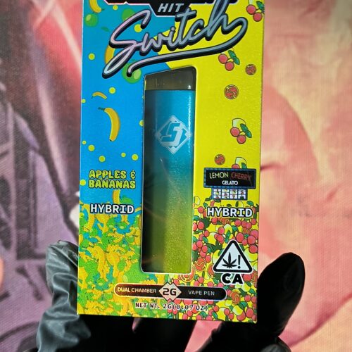 LEMON CHERRY 1 SLUGGERS DUAL APPLES & BANANAS & LEMON CHERRY GELATO (HYBRID & HYBRID) 2gr