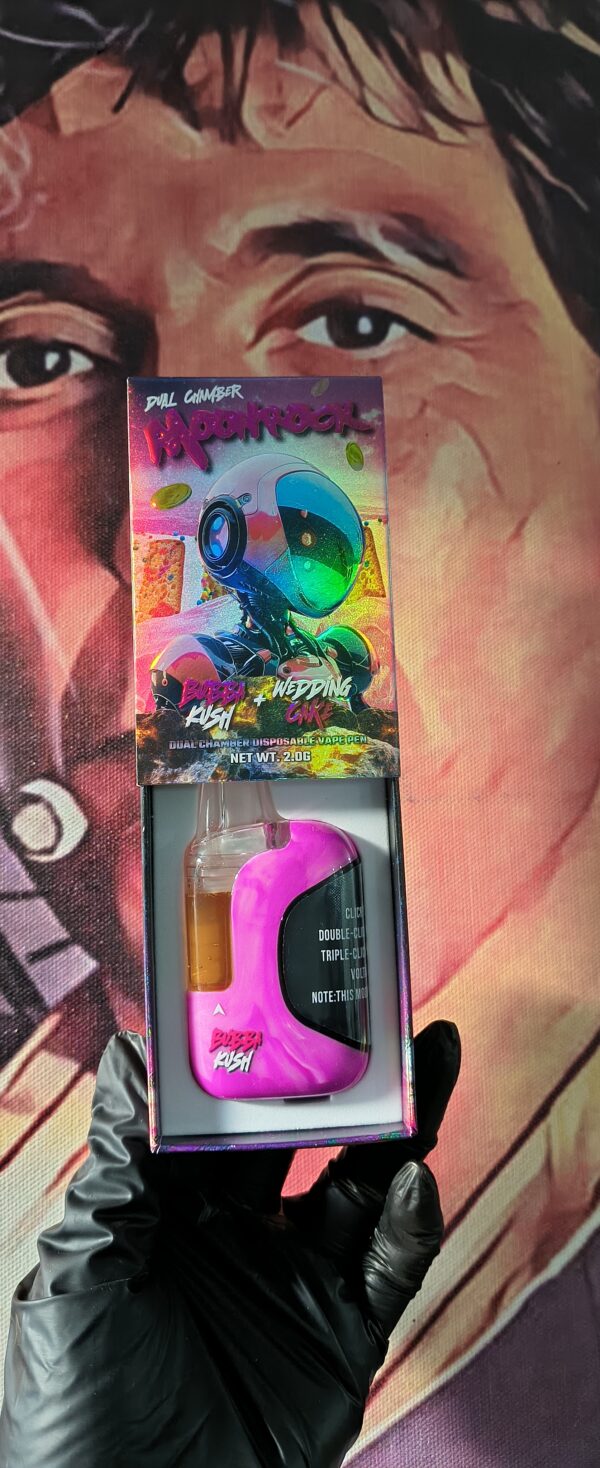 MONROCK BOBBA KUSH 3 MOONROCK BUBBA KUSH & WEDDING CAKE (HYBRID) 2gr