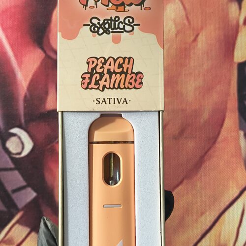 PEACH FLAMBE 3 MELT EXOTICS PEACH FLAMBE (SATIVA) 2gr