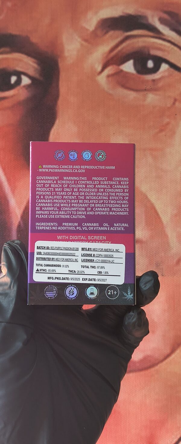 JEETER JUICE V4 PURPLE PASSION (INDICA) 2gr