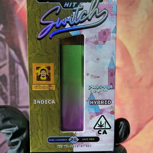 PWINCESS 1 SLUGGERS DUAL FIDELS ESPECIAL & PWINCESS PEACH (INDICA & HYBRID) 2gr