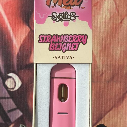 STRAMBERRY BEJGNET 3 MELT EXOTICS STRAWBERRY BEJGNET (SATIVA) 2gr