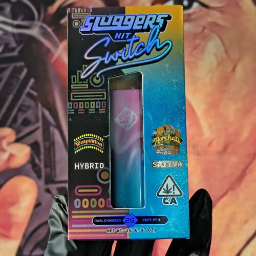 TEMPTATION 1 SLUGGERS DUAL TEMPTATION & COCONUT HORCHATA (HYBRID & SATIVA) 2gr