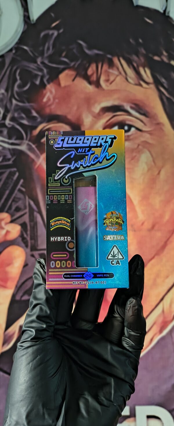 SLUGGERS DUAL TEMPTATION & COCONUT HORCHATA (HYBRID & SATIVA) 2gr