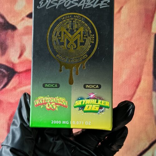 MUHA MEDS DUAL V2 WATERMELON OG & SKYWALKER OG (INDICA & INDICA) 2gr
