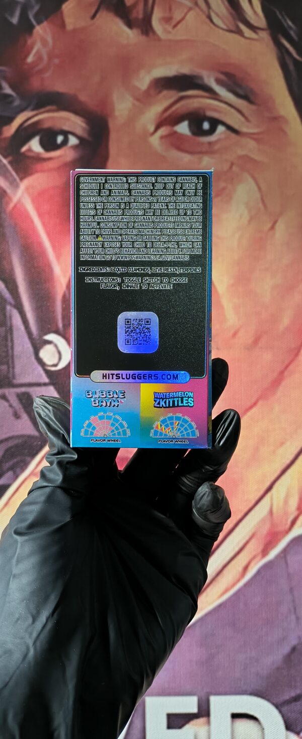 SLUGGERS DUAL WATERMELON ZKITTLES & BUBBLE BATH (HYBRID & INDICA) 2gr