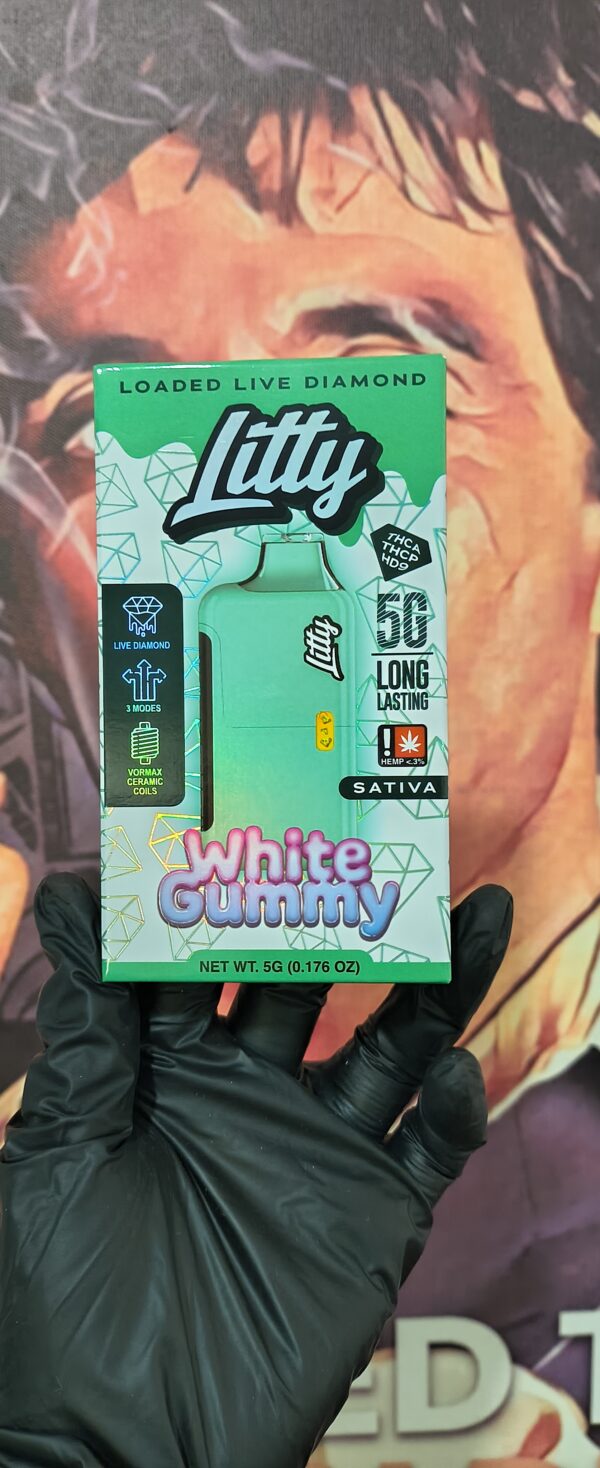 LITTY WHITE GUMMY (SATIVA) 5gr