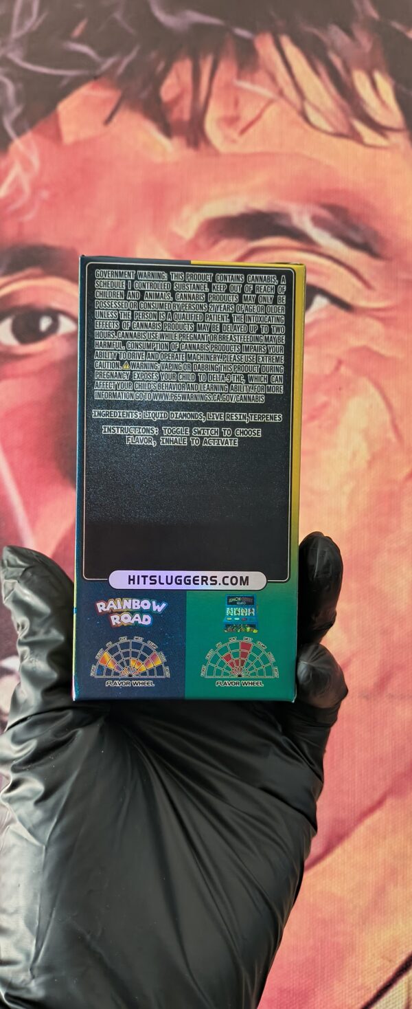 SLUGGERS DUAL LEMON BERRY GELATO & RAINBOW ROAD (HYBRID & SATIVA) 2gr