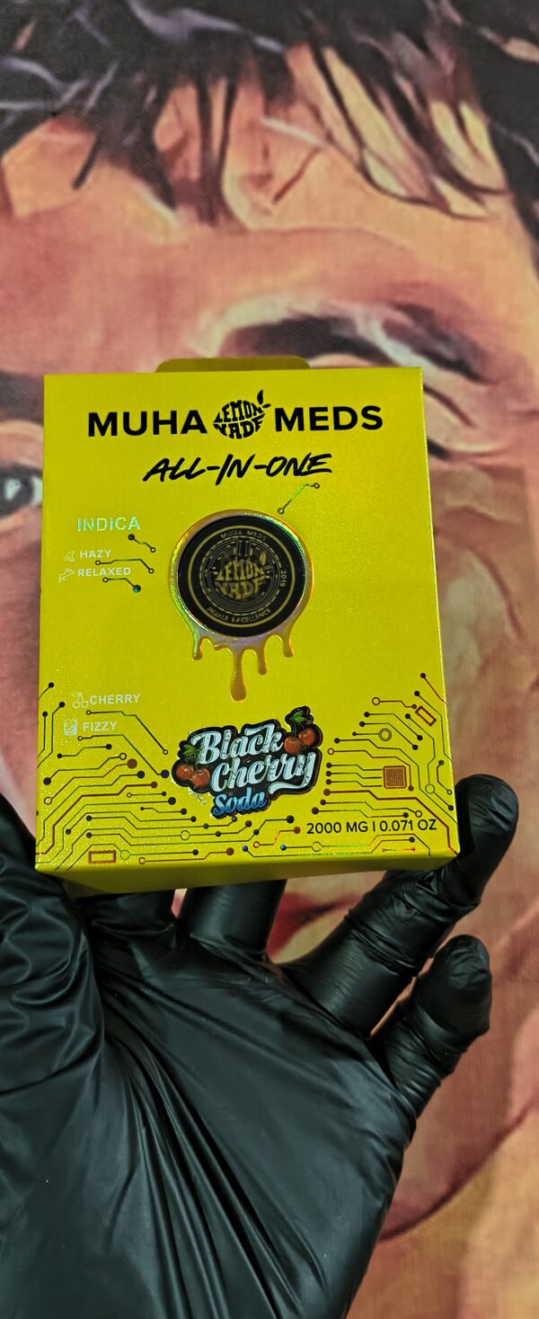 BLACK CHERRY SODA 1 MUHA MEDS GALLETA BLACK CHERRY SODA (INDICA) 2gr