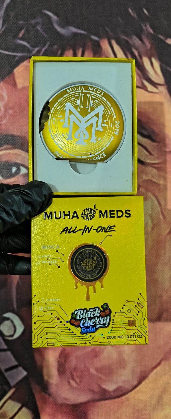 BLACK CHERRY SODA 3 MUHA MEDS GALLETA BLACK CHERRY SODA (INDICA) 2gr