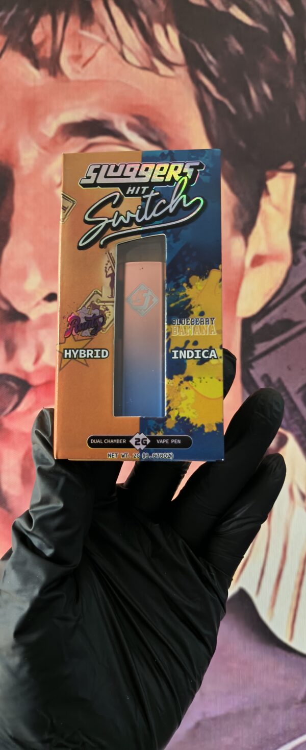 SLUGGERS DUAL RUNTZ & BLUEBERRY BANANA (HYBRID & INDICA) 2gr