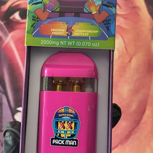 PACK MAN NFL ENDZONE ENERGY & CHAMPIONSHIP ZKITTLEZ (HYBRID & SATIVA) 2gr
