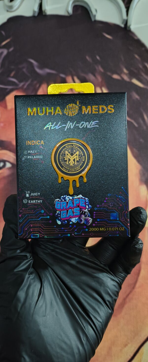 GRAPE GAS 1 MUHA MEDS GALLETA GRAPE GAS (INDICA) 2gr
