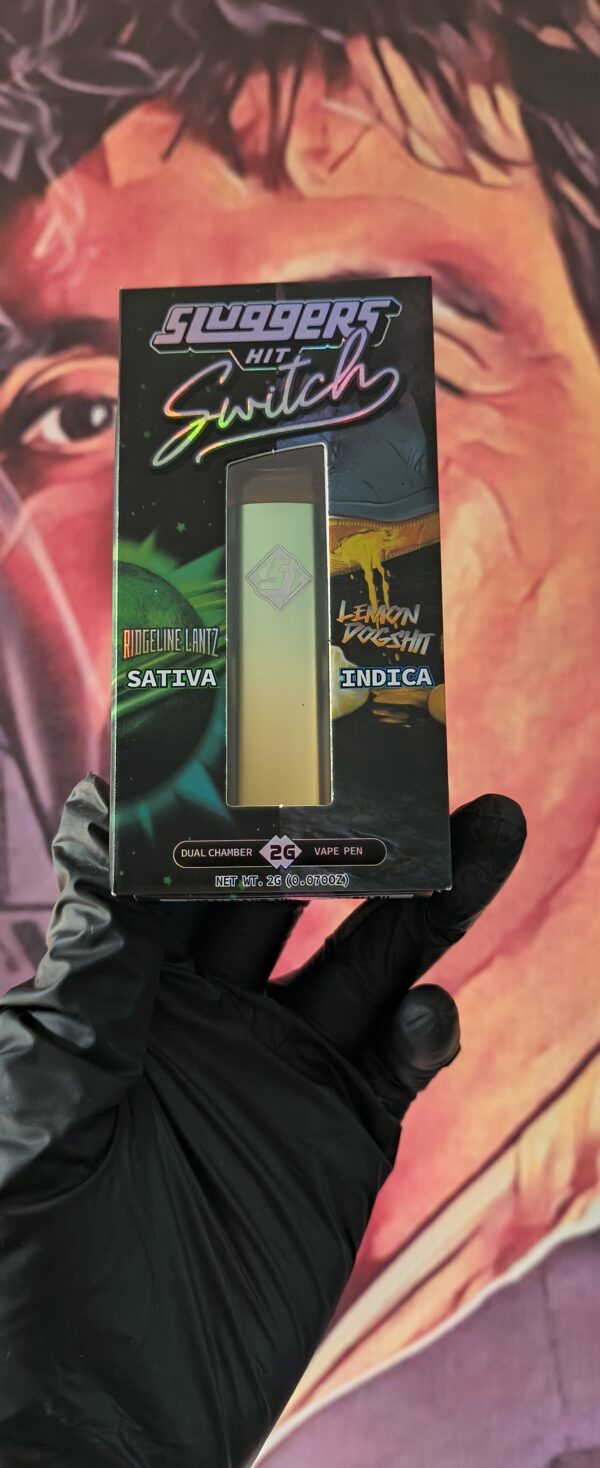 SLUGGERS DUAL REDGELINE LANTZ & LEMON DOGSHIT (SATIVA & INDICA) 2gr